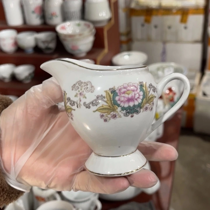 醴陵釉上高温瓷150毫升微瑕