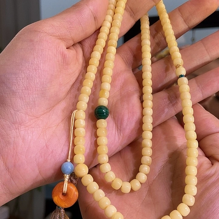 琥珀颈饰未镶嵌蜜蜡项链