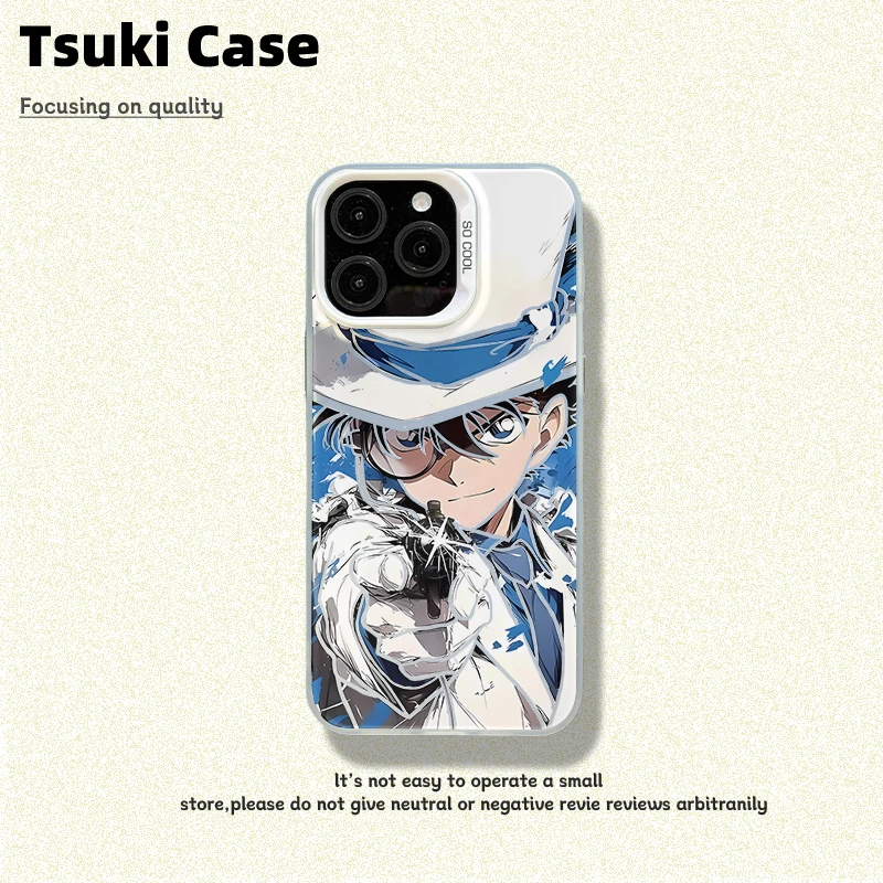 【彩银】怪盗基德适用于苹果16promax华为vivo小米oppo防摔手机壳