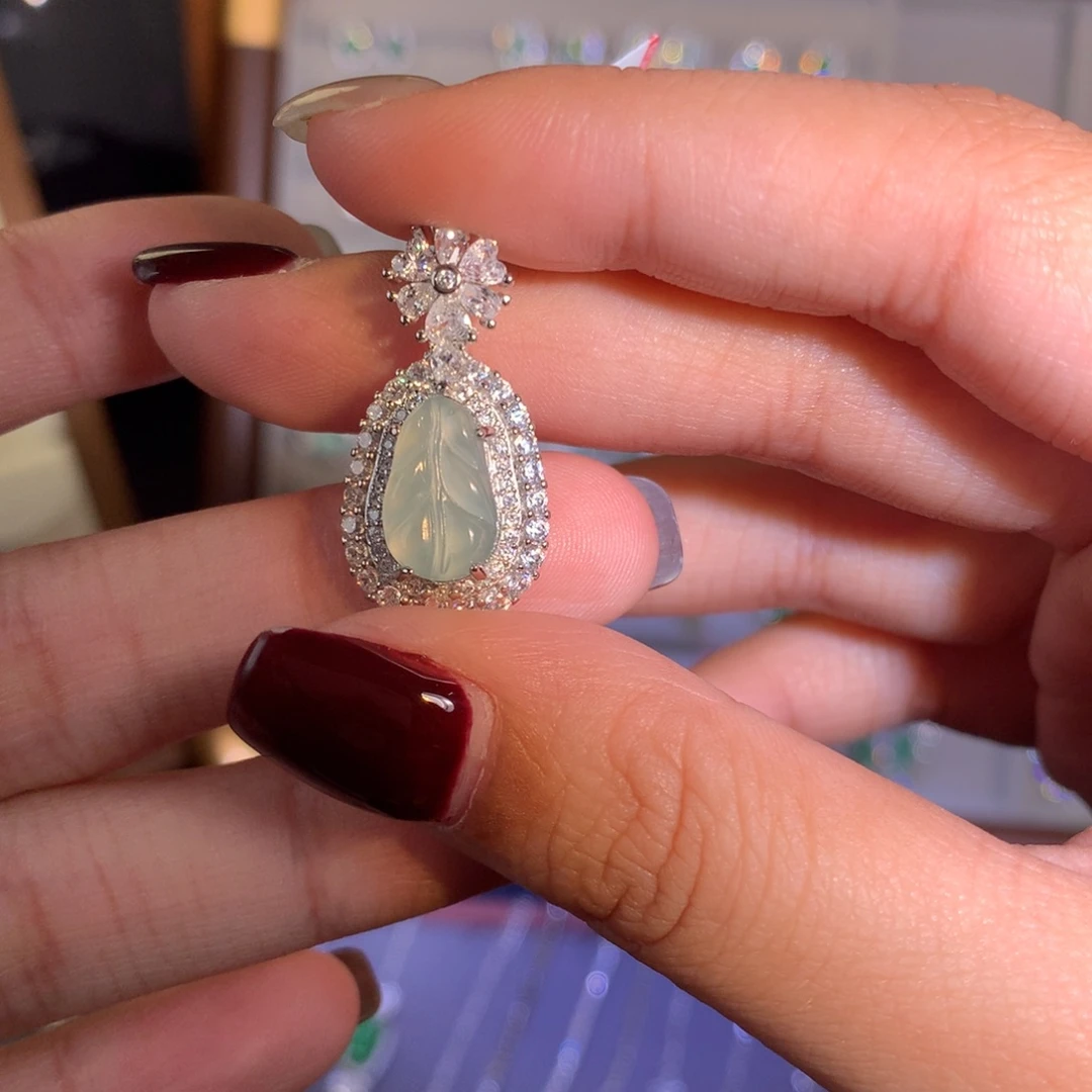 翡翠未镶嵌吊坠(不含链)吊坠