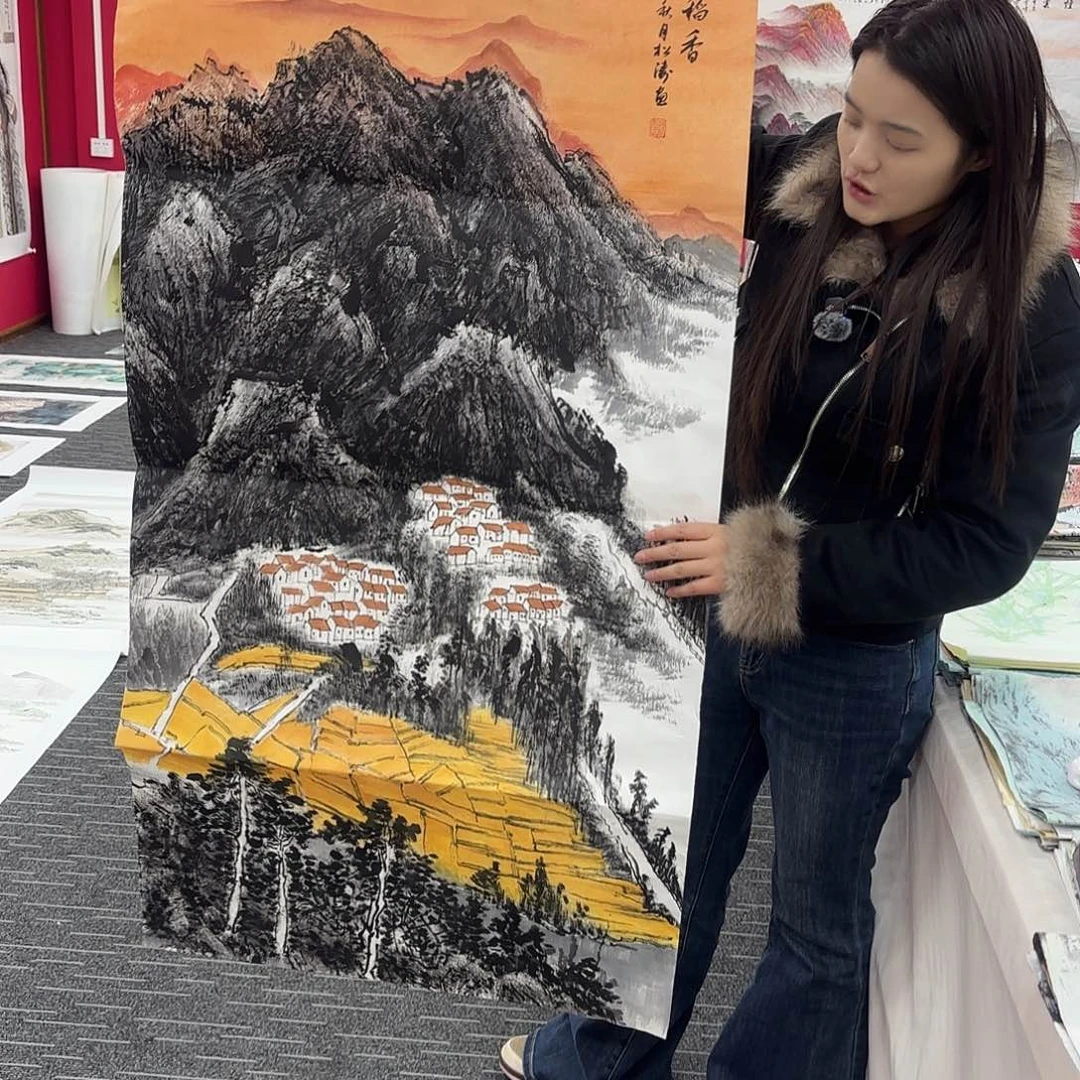 国画国画作品纯手绘