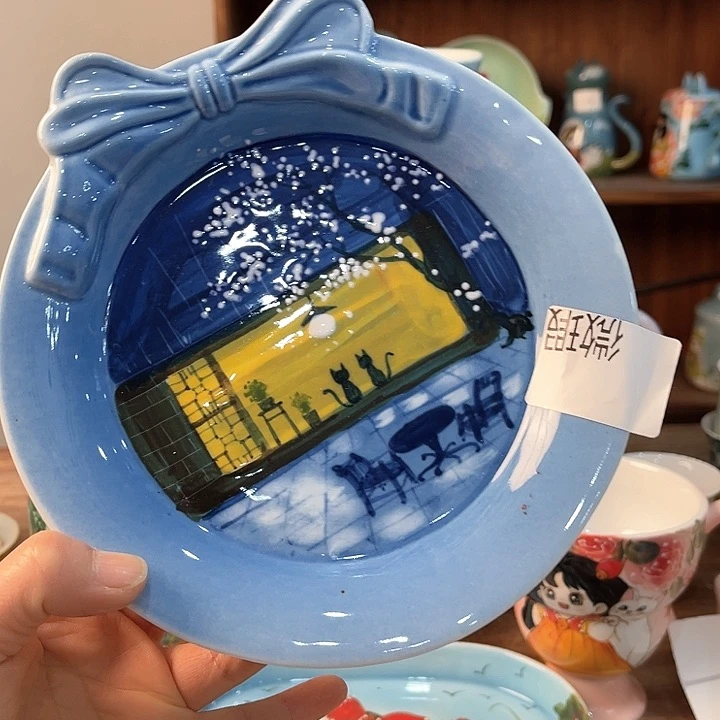 陶景德镇釉下手绘陶瓷