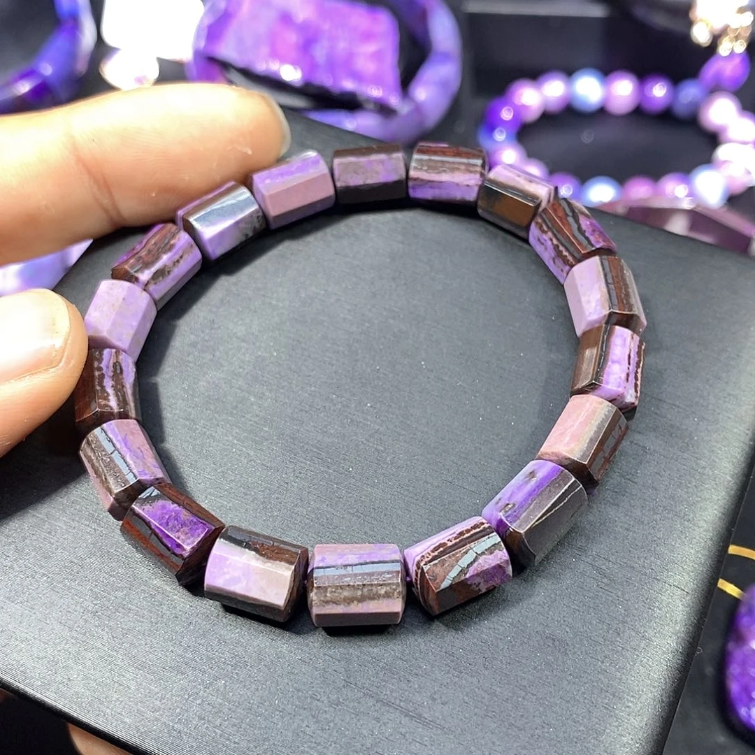 苏纪石（舒俱来）未镶嵌南非舒俱来八棱单圈