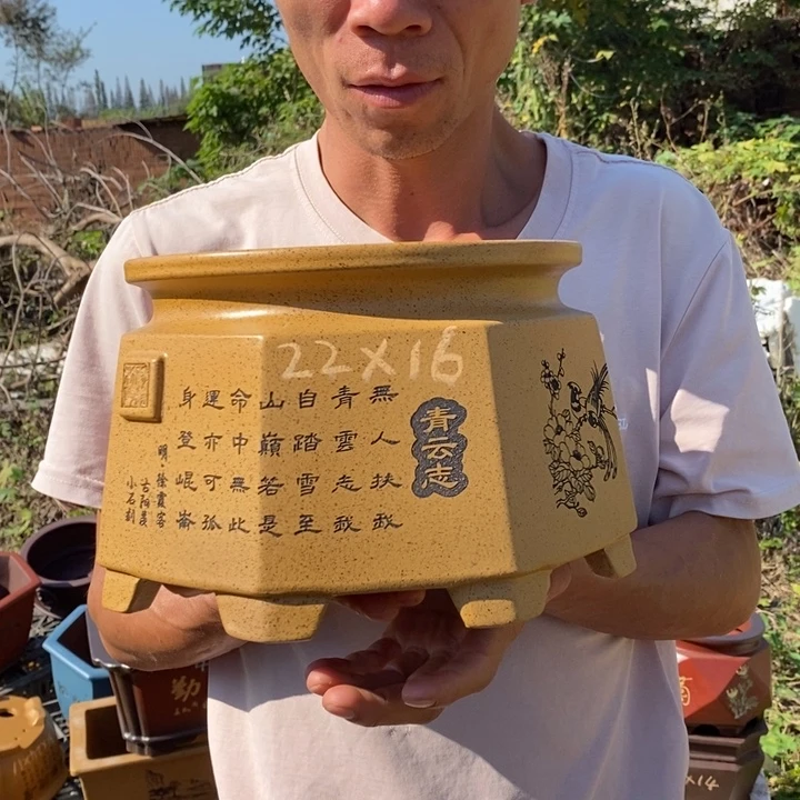 紫砂花盆紫砂艺术学院的