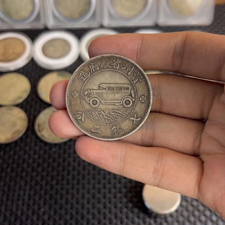 金属大头龙洋船洋工艺品
