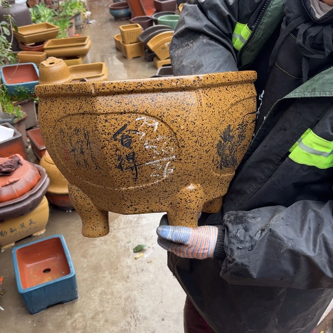 紫砂花盆盆景艺术