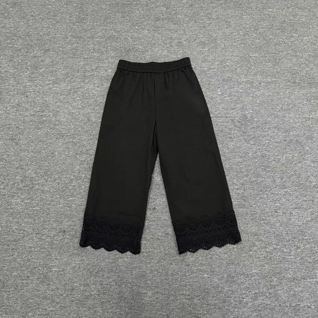 JW/静稳2025时尚新款潮流小众设计师款女装百搭休闲裤5551180