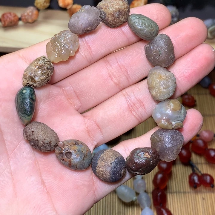 玛瑙/玉髓手链未镶嵌