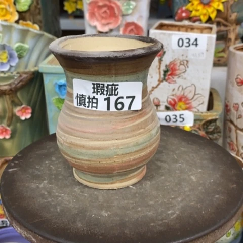 【闪购商品】红陶粗陶材质多肉花盆