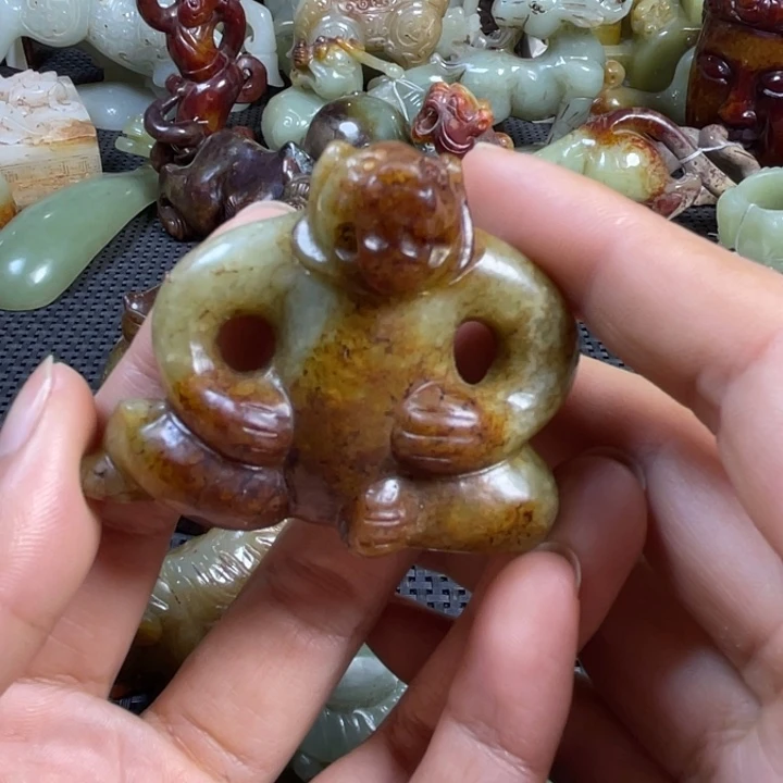 和田玉把件未镶嵌