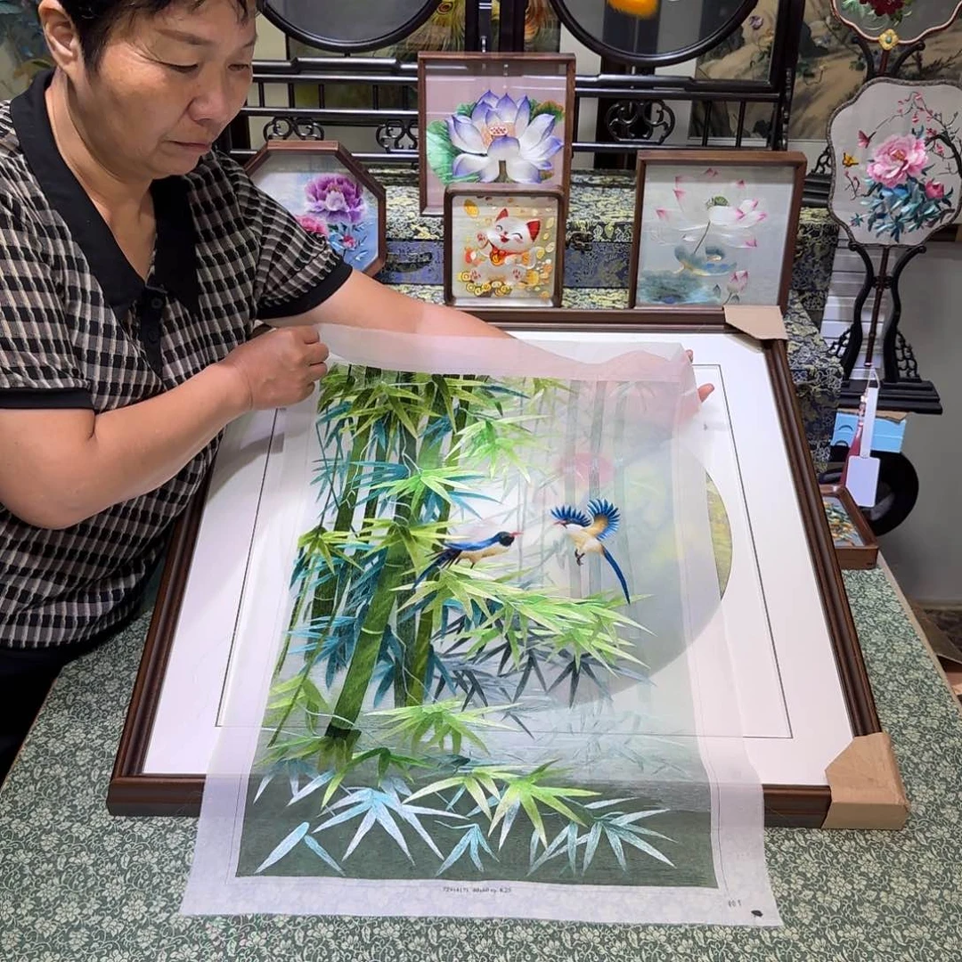 刺绣刺绣工艺精湛独特设计新颖