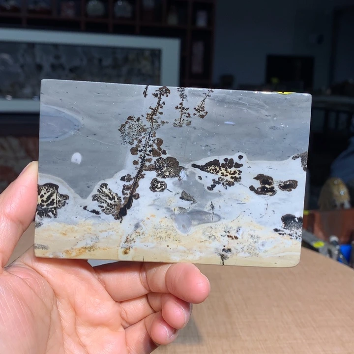 广西国画石摆件，观赏收藏