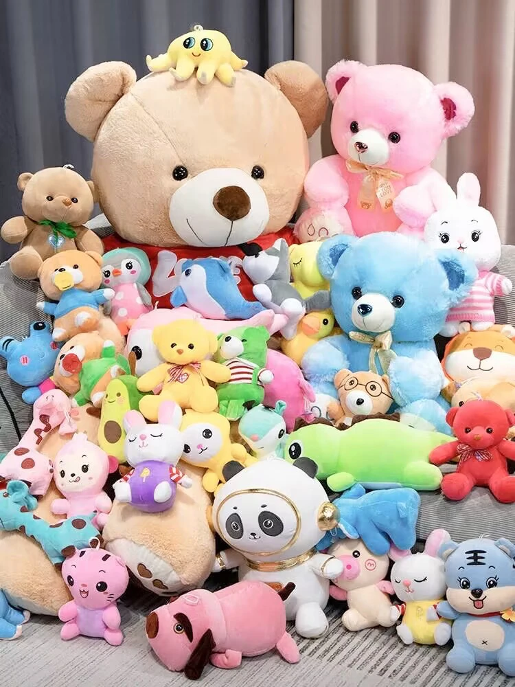 宠粉浮力公仔家居抱枕毛绒玩具飘窗沙发靠垫女生枕头