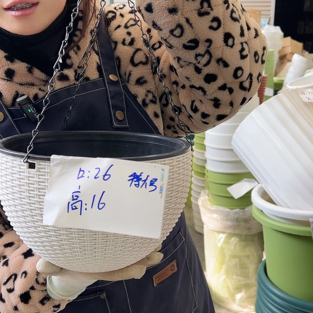 瑕疵吊兰特大号白色5套