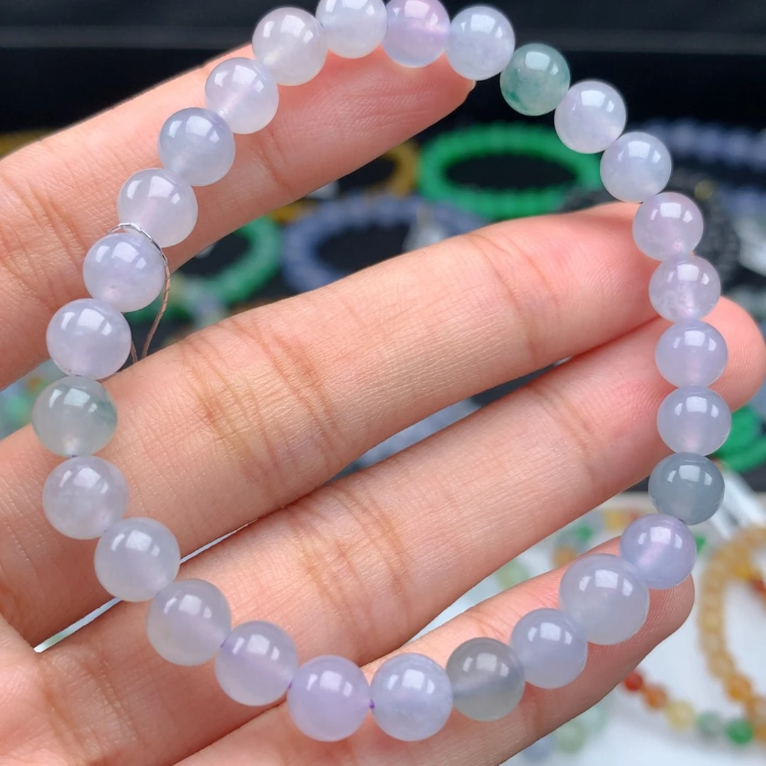 翡翠手链未镶嵌卡