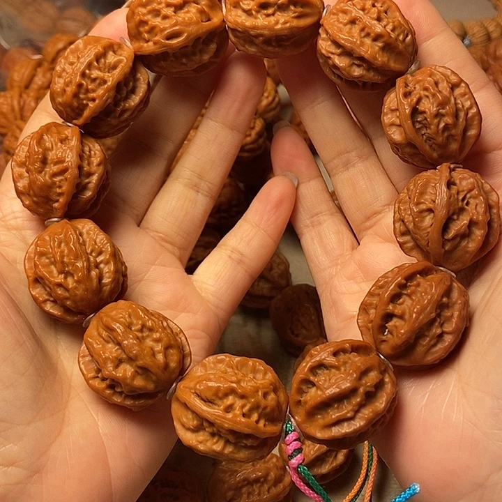 文玩核桃手串麻花龙脊