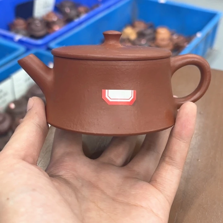 微瑕全手朱泥云柱130cc