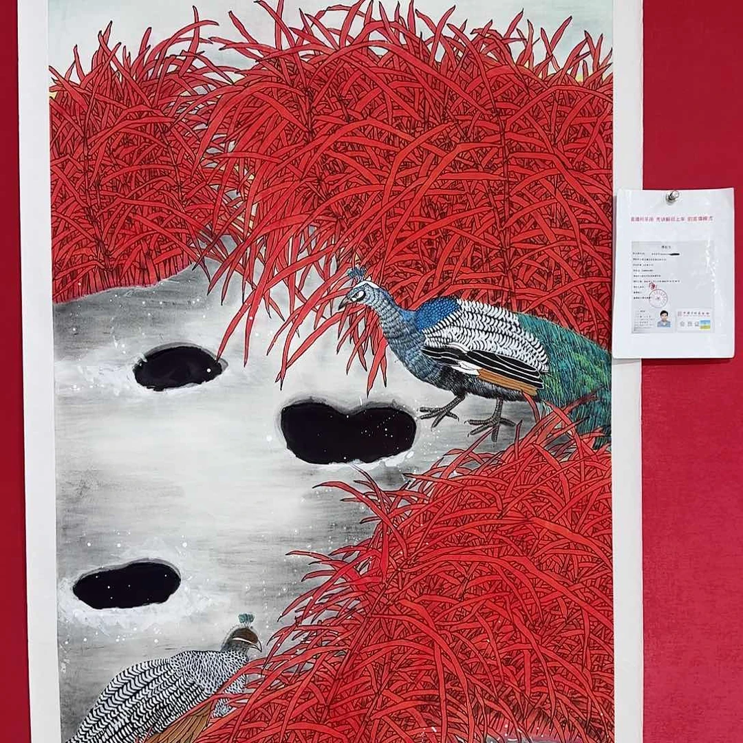 国画李庆友老师经典画作