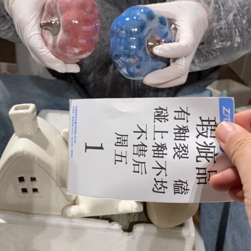 【闪购商品】摆件春*陶瓷摆件瑕疵特卖