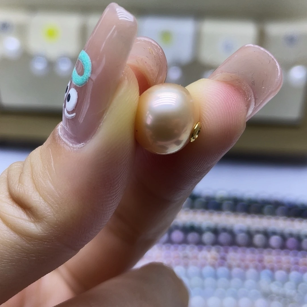 淡水珍珠银S925镶嵌颈饰