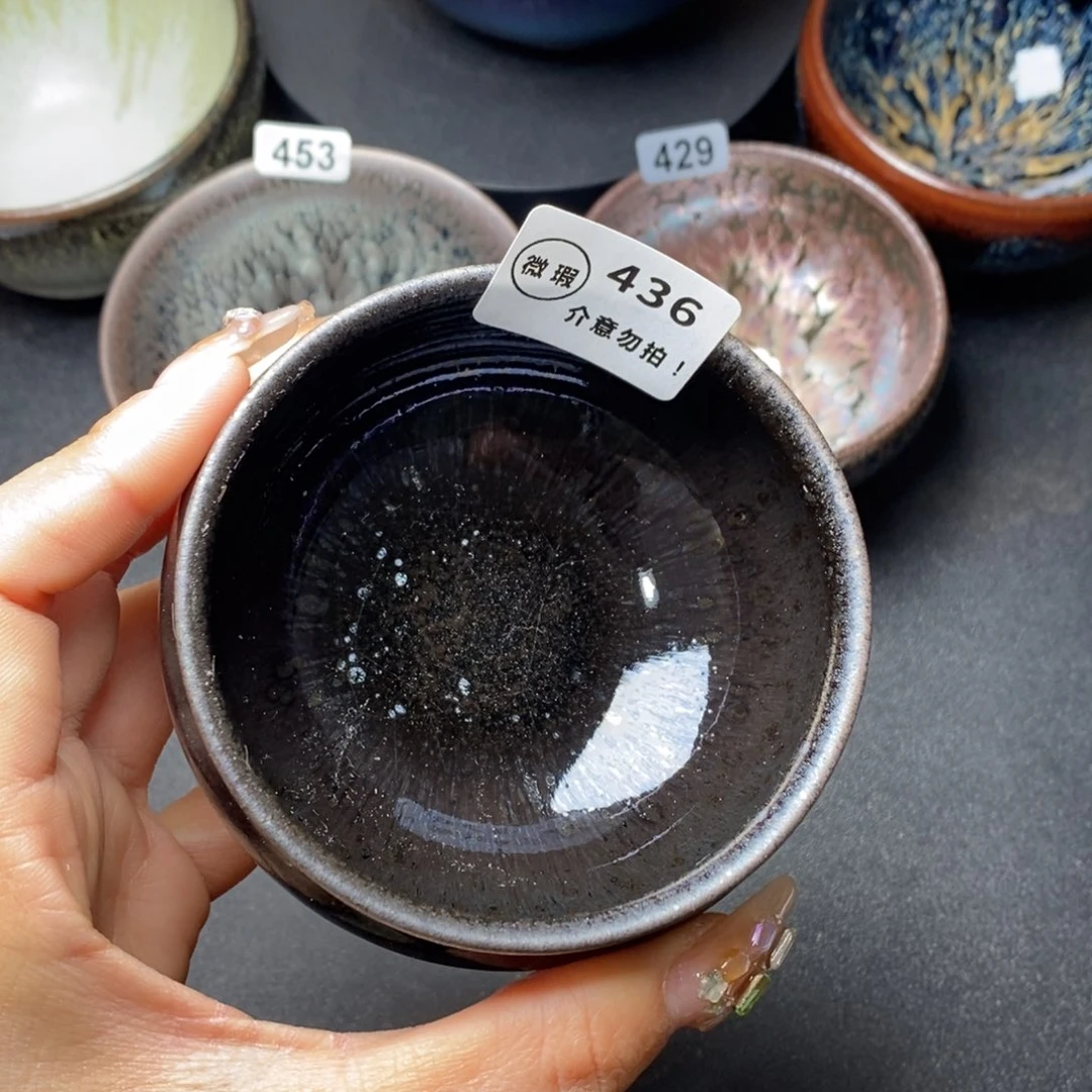 茶盏建窑建盏主人杯w436