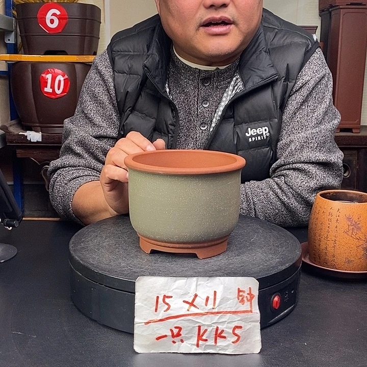 花盆紫砂货号一只K5