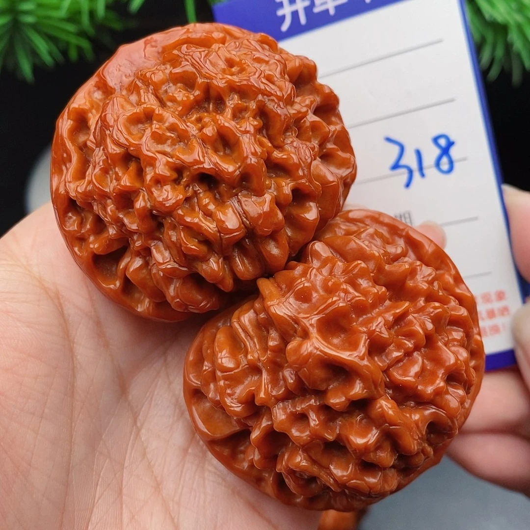 把件文玩核桃50官帽318