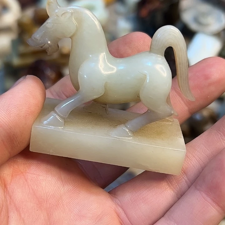 施***施和田玉（糖玉）未镶嵌挂件