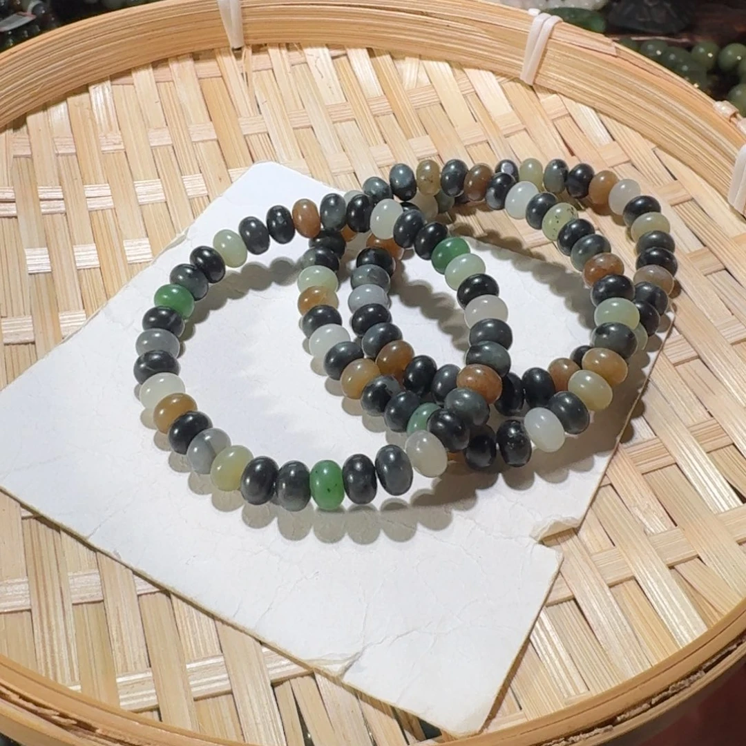 和田玉未镶嵌手链多样性发货拍一发一