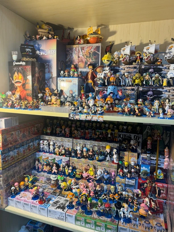 航海王海贼王小比例wcf手办扭蛋钥匙扣专拍