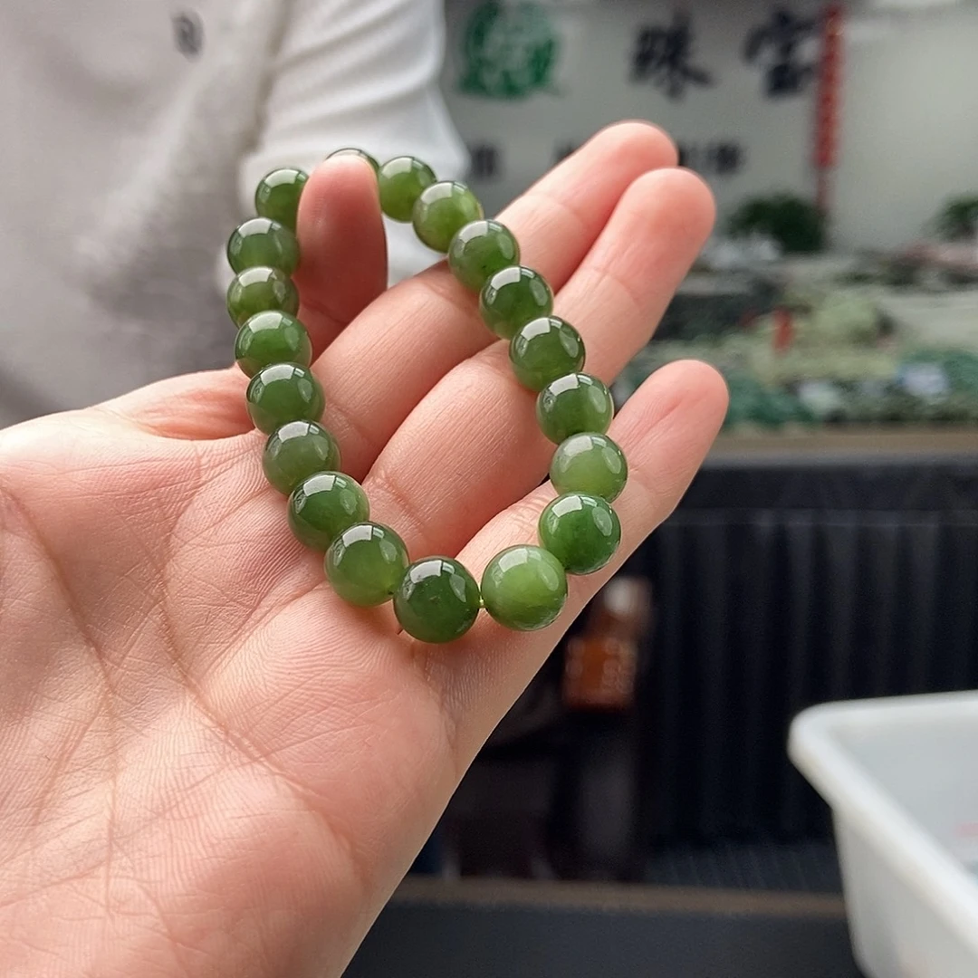 和田玉未镶嵌颈饰手串 颜色多样性发拍一发一