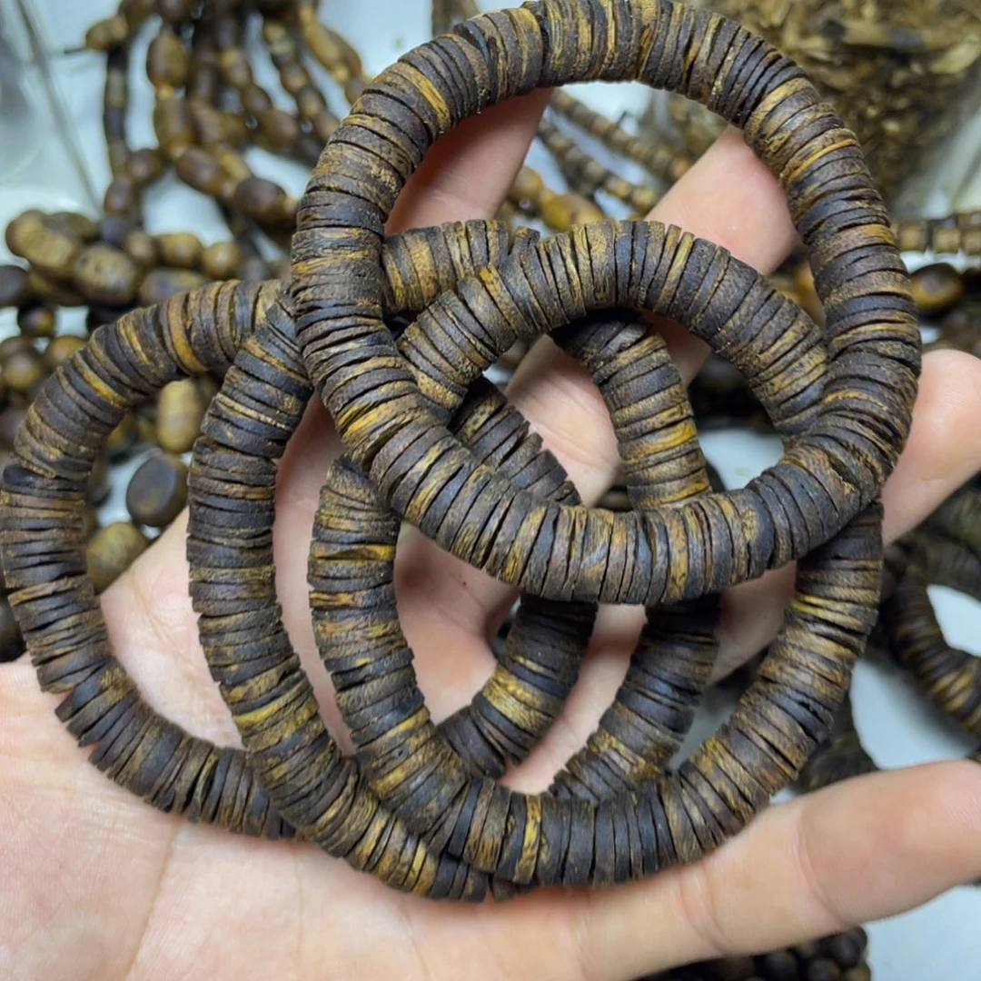 沉香沉香碎屑+1.0片片珠单圈12克加多样性发一