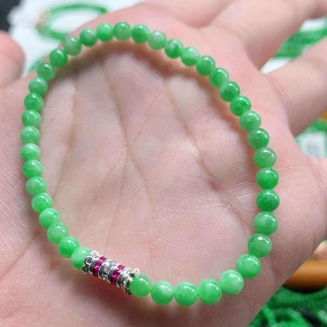 翡翠未镶嵌手链翡翠