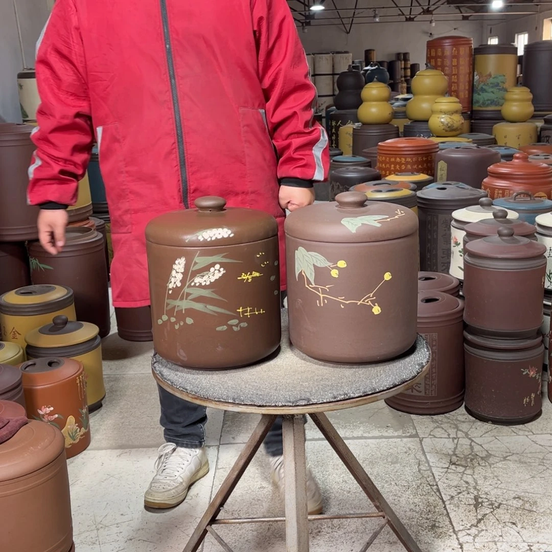 紫砂茶叶罐茶叶罐