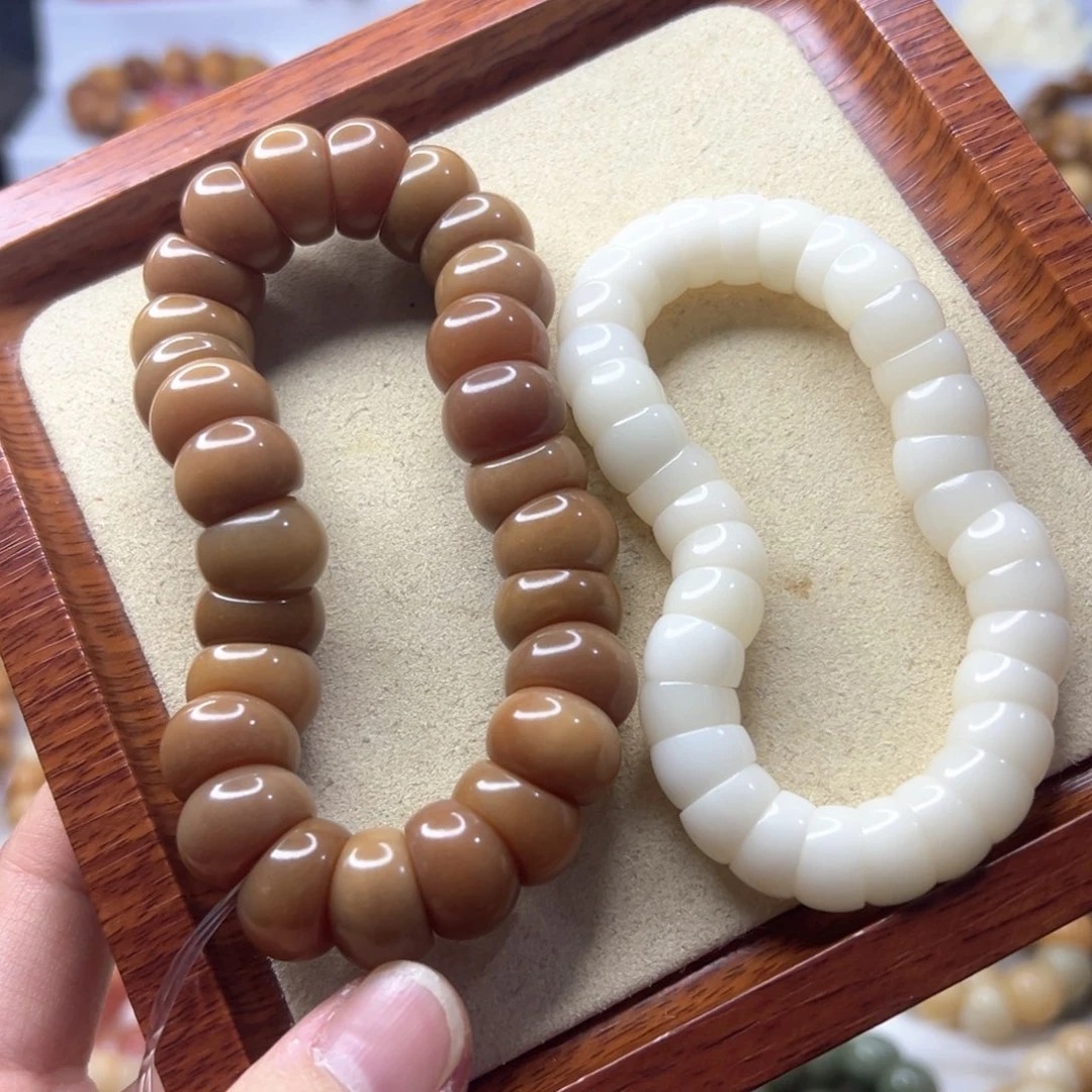 菩提根/象牙果手串干*两条大肠
