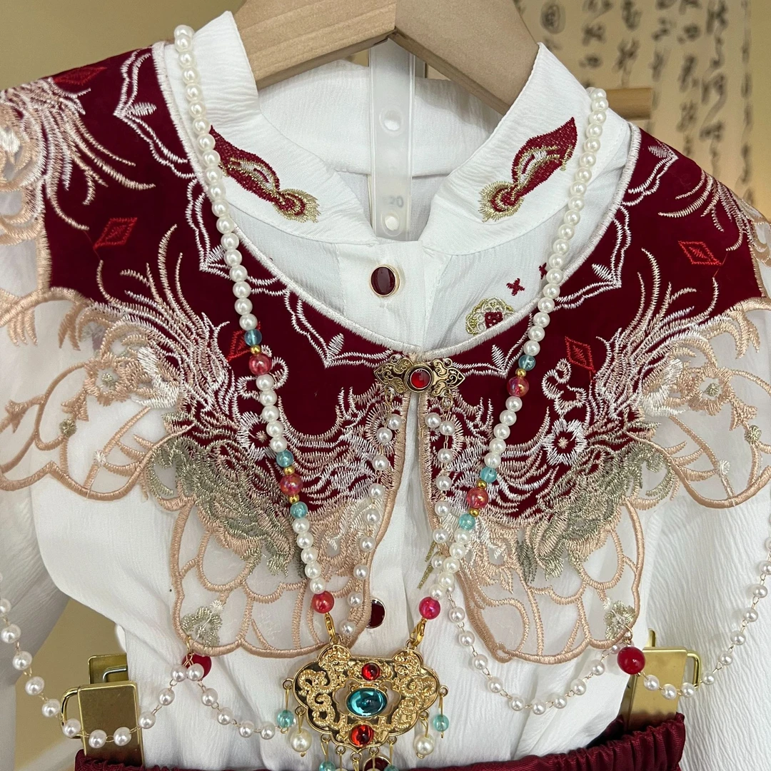 新中式云肩膀古风汉服云肩装饰