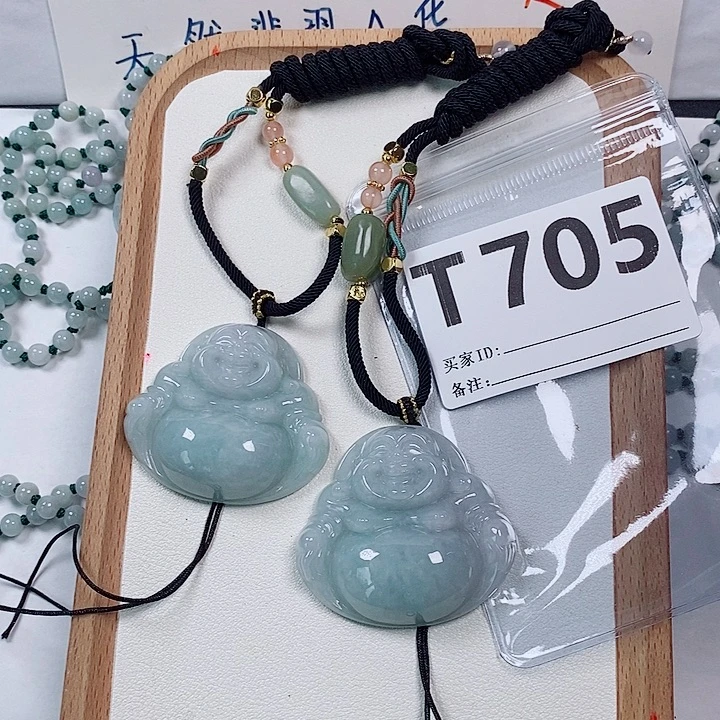 颈饰未镶嵌翡翠天然多样性发货一件