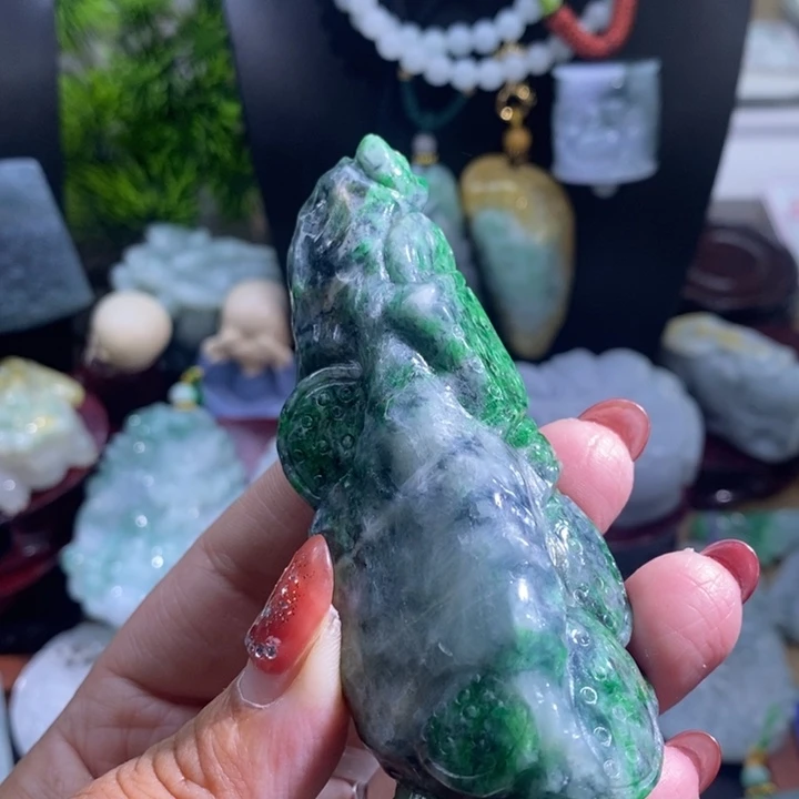 【闪购商品】颈饰未镶嵌翡翠八破