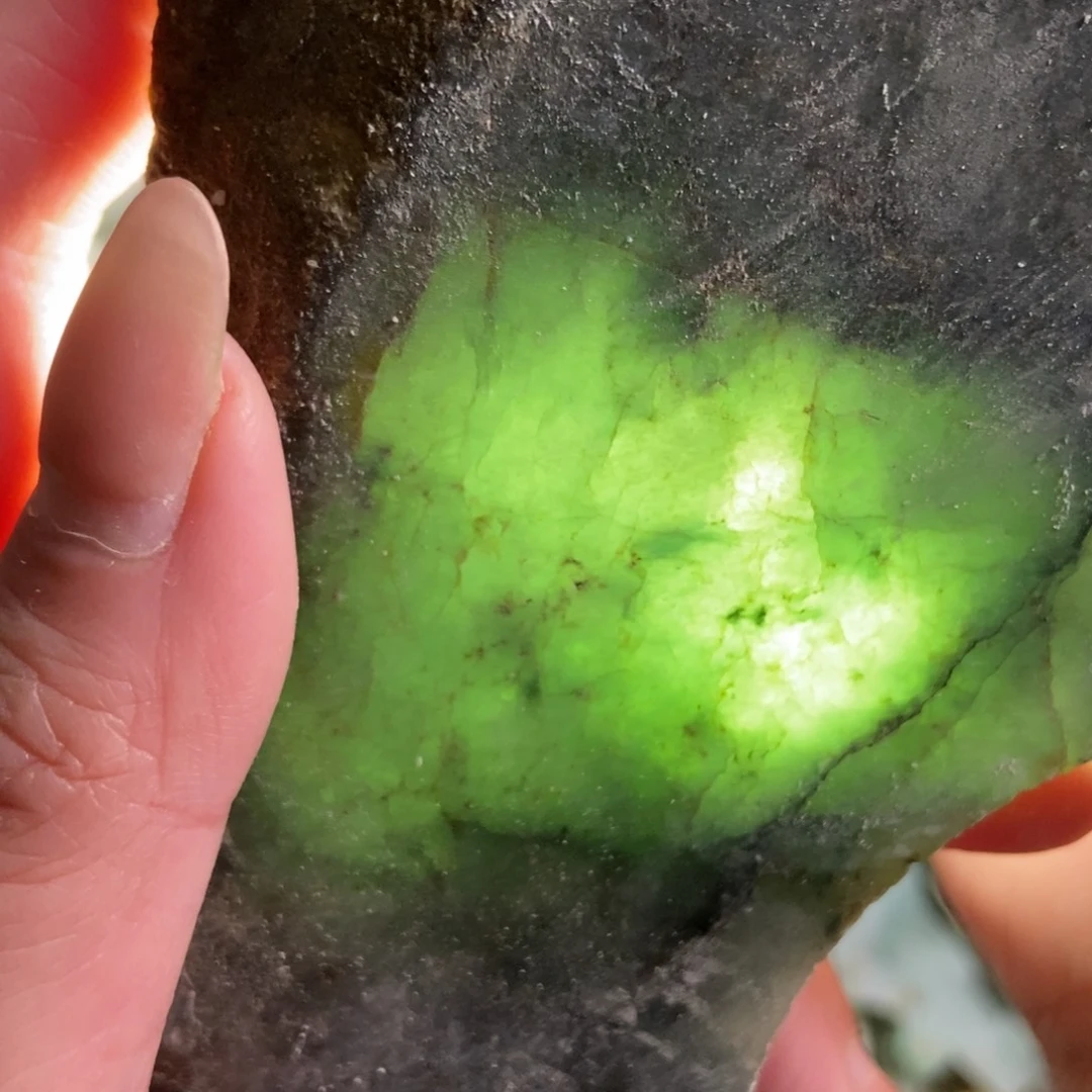 翡翠未镶嵌挂件天然翡翠