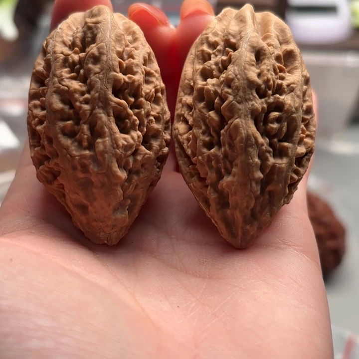 文玩核桃把件小蛙90
