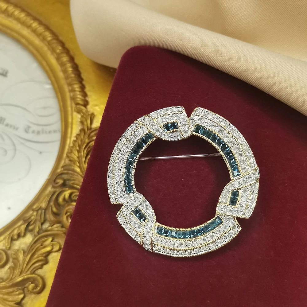 artdeco丝结环胸针[2501202-003]