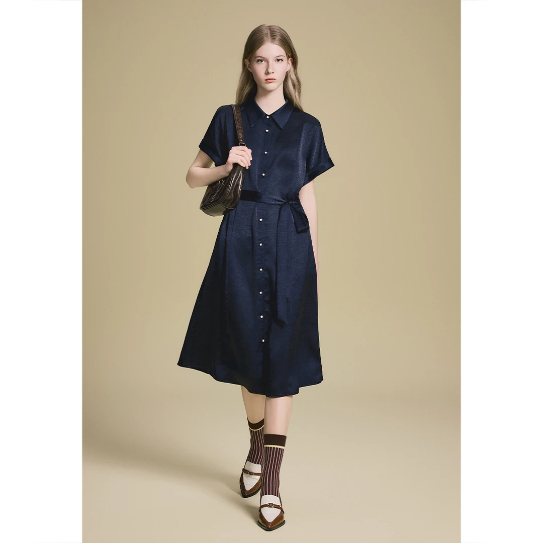 【三醋酸高货】诗篇金标新款夏季时尚百搭显瘦连衣裙6C65205473