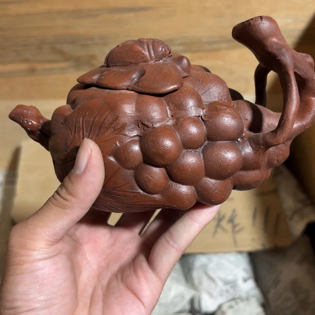 茶壶紫砂老厂紫砂壶一件！