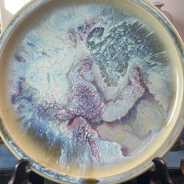 摆件传道授业手工赏盘