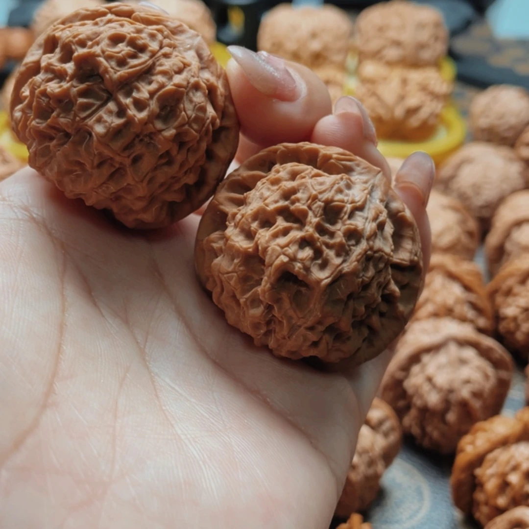 桃核把件38河豚全品无修