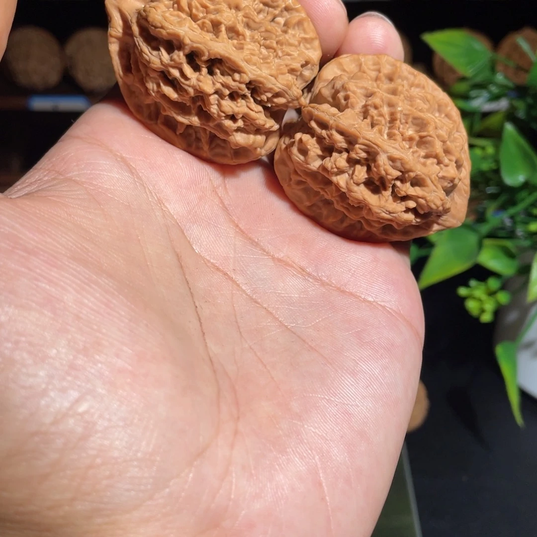 枭***.吊坠文玩核桃41龙脊