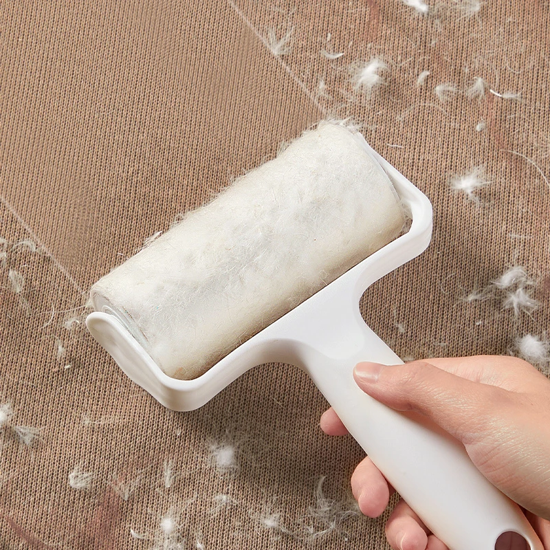 替换芯粘毛器滚筒卷毛衣服沾毛滚刷可撕式粘纸粘尘去毛刷除黏毛