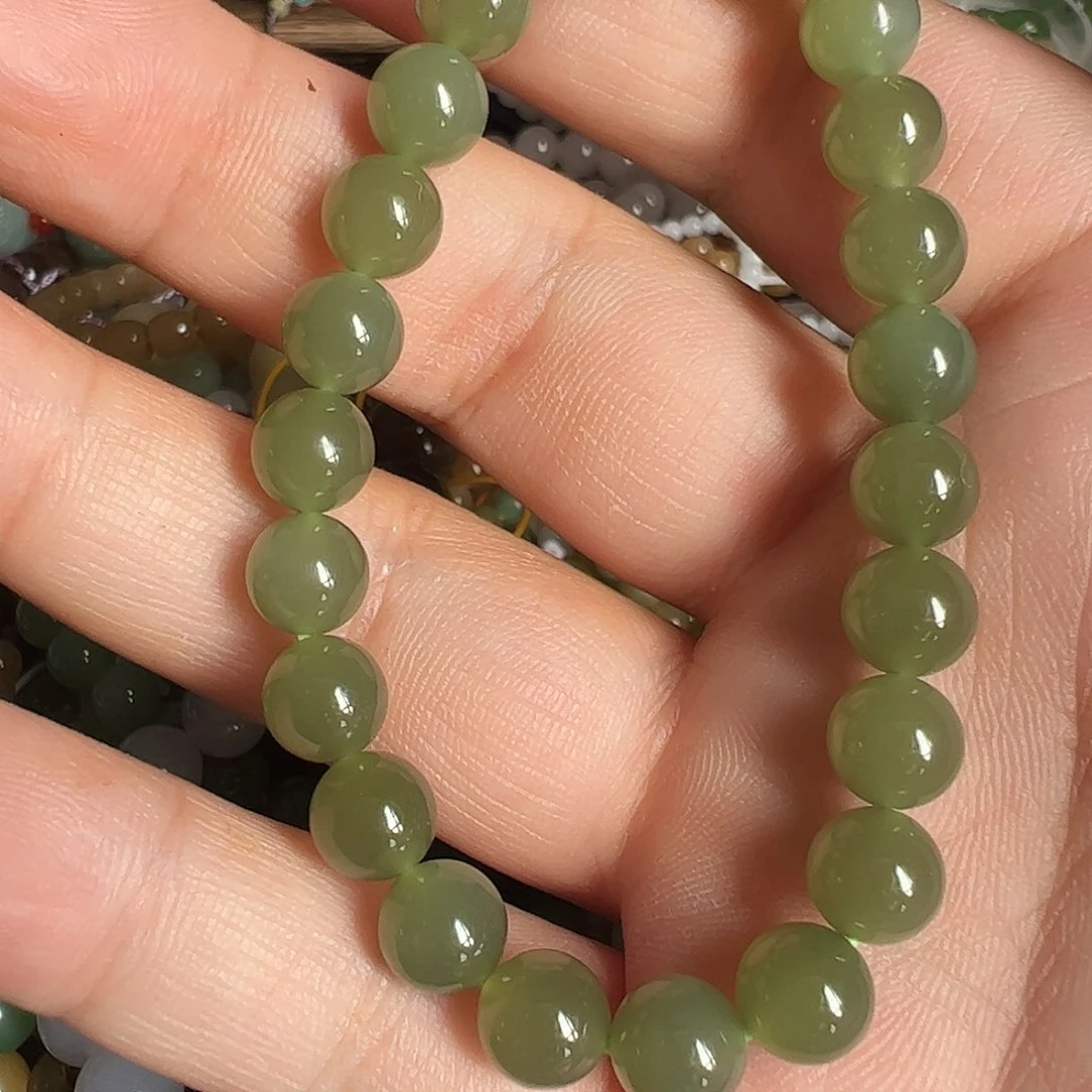 和田玉手链未镶嵌