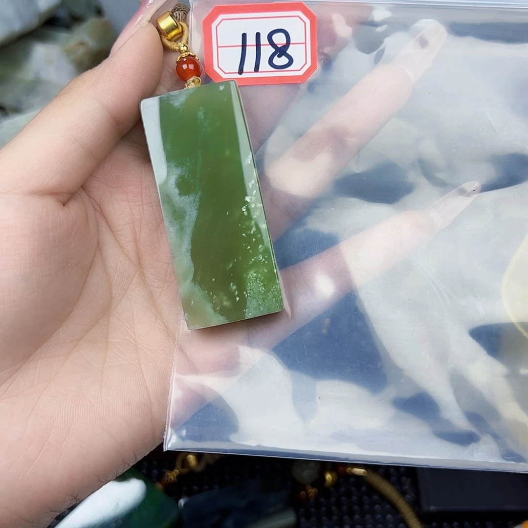 和田玉珠宝半成品未镶嵌