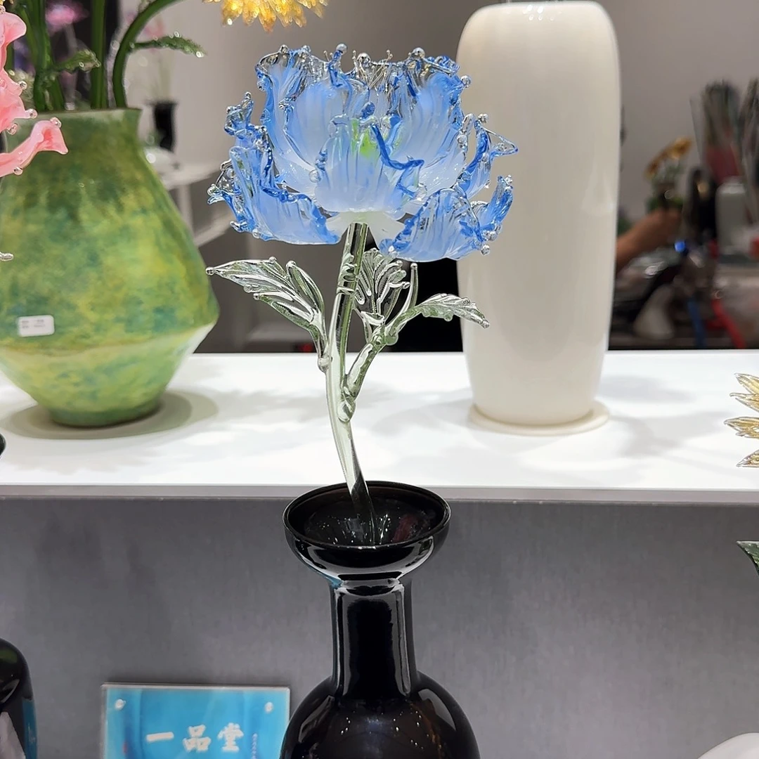 淄博特产非遗手做灯宫琉璃花003